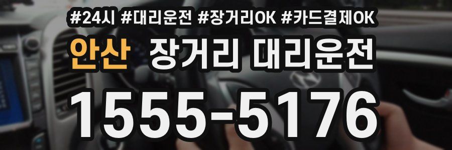 안산 장거리 대리운전