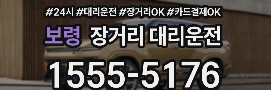 보령 장거리 대리운전