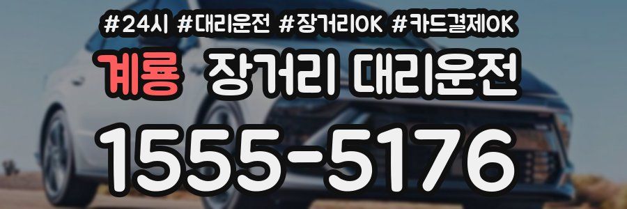 계룡 장거리 대리운전