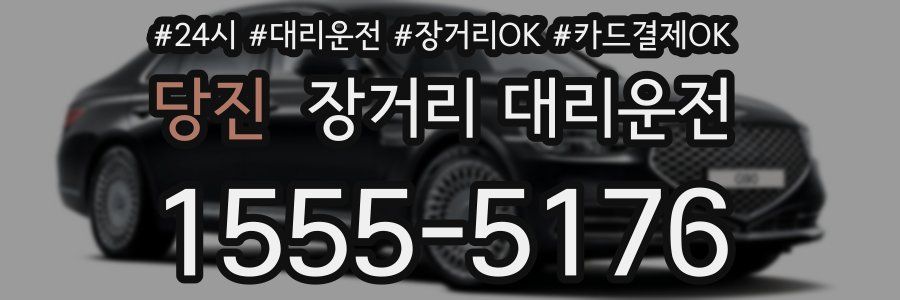 당진 장거리 대리운전