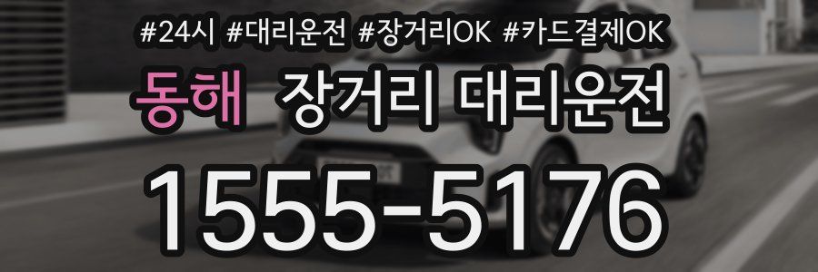 동해 장거리 대리운전