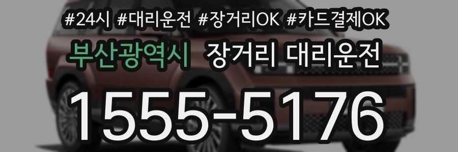 부산광역시 장거리 대리운전