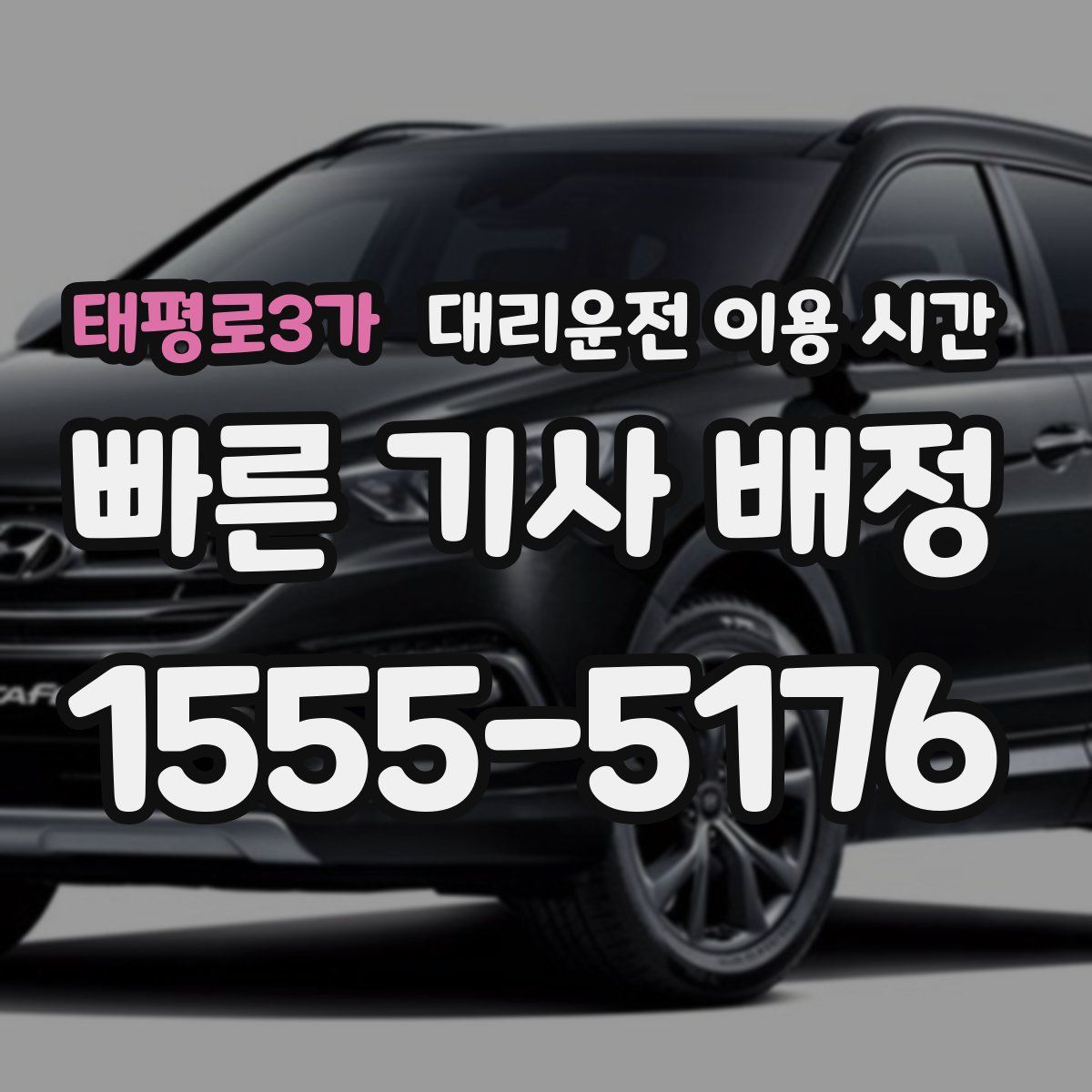 태평로3가 대리운전 이용 시간