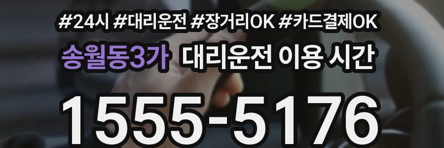 송월동3가 대리운전 이용 시간