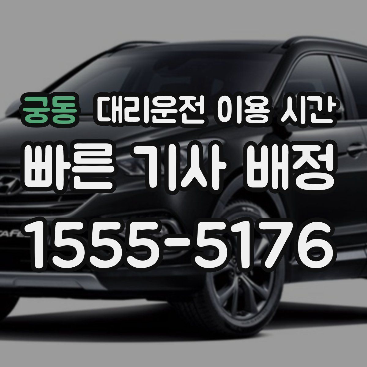 궁동 대리운전 이용 시간