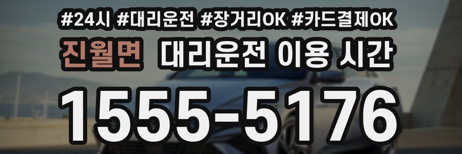 진월면 대리운전 이용 시간