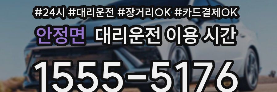 안정면 대리운전 이용 시간