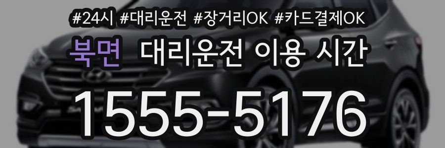 북면 대리운전 이용 시간