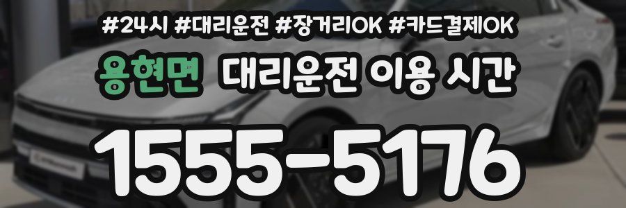 용현면 대리운전 이용 시간