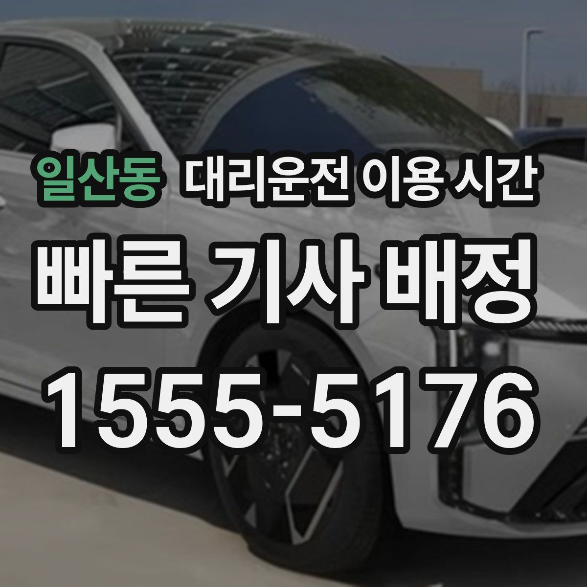 일산동 대리운전 이용 시간