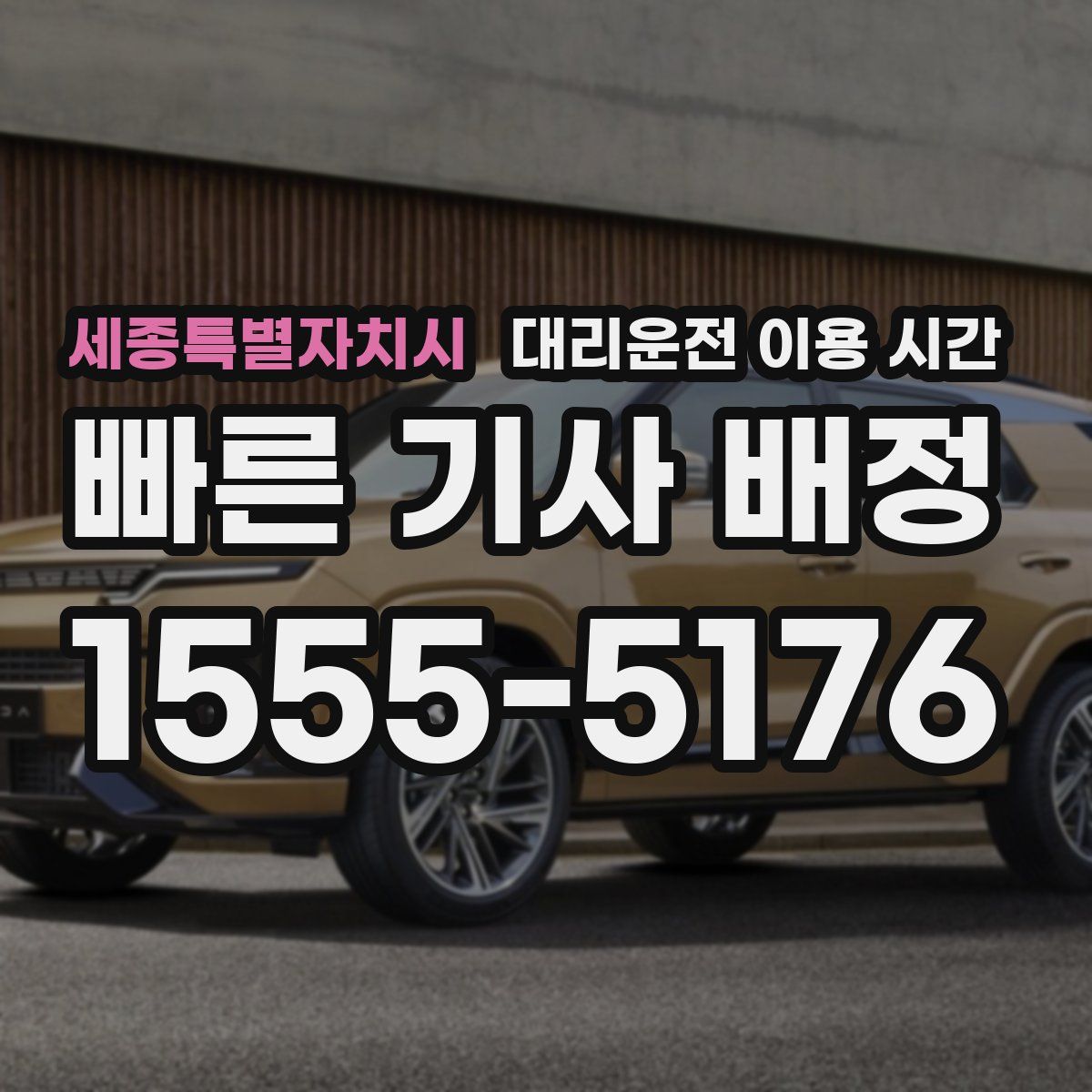 세종특별자치시 대리운전 이용 시간