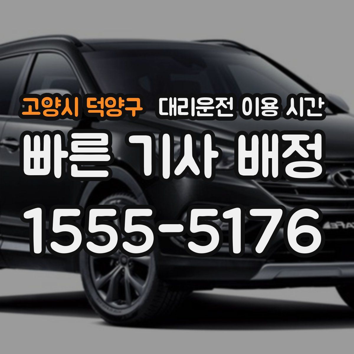 고양시 덕양구 대리운전 이용 시간