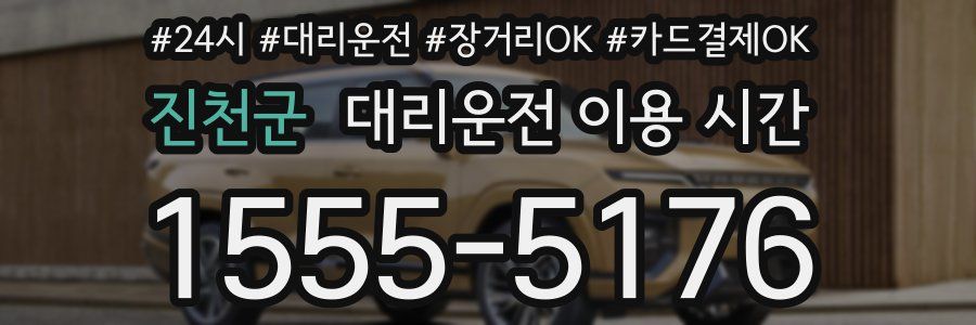 진천군 대리운전 이용 시간