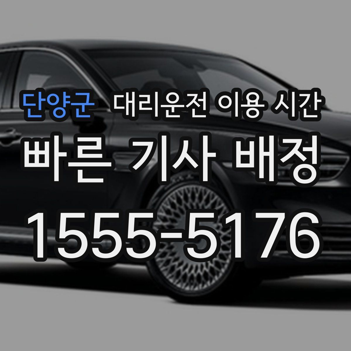 단양군 대리운전 이용 시간