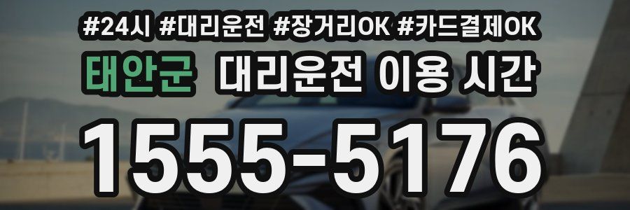 태안군 대리운전 이용 시간