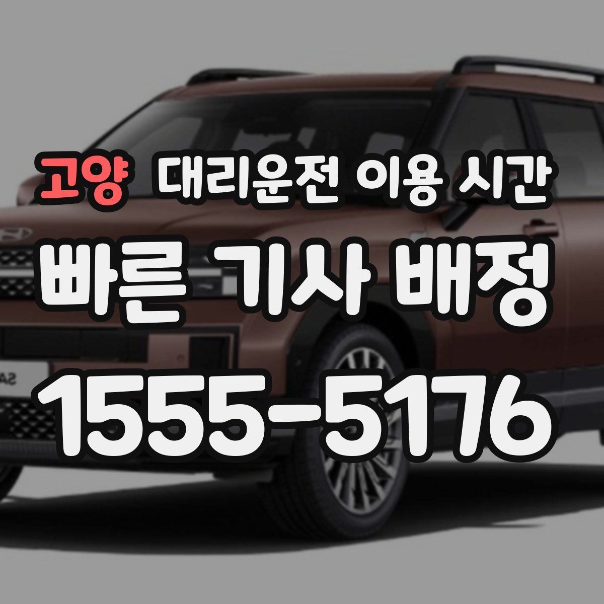 고양 대리운전 이용 시간