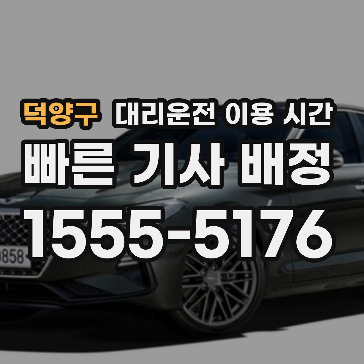 덕양구 대리운전 이용 시간
