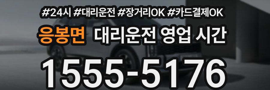 응봉면 대리운전 영업 시간