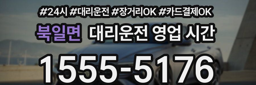 북일면 대리운전 영업 시간