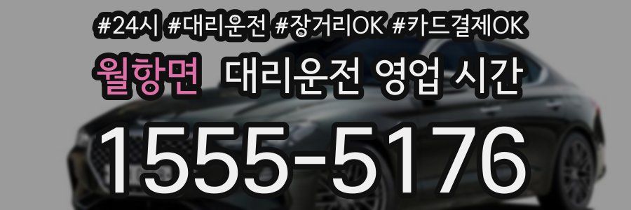 월항면 대리운전 영업 시간