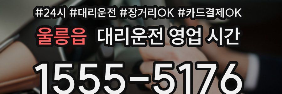 울릉읍 대리운전 영업 시간