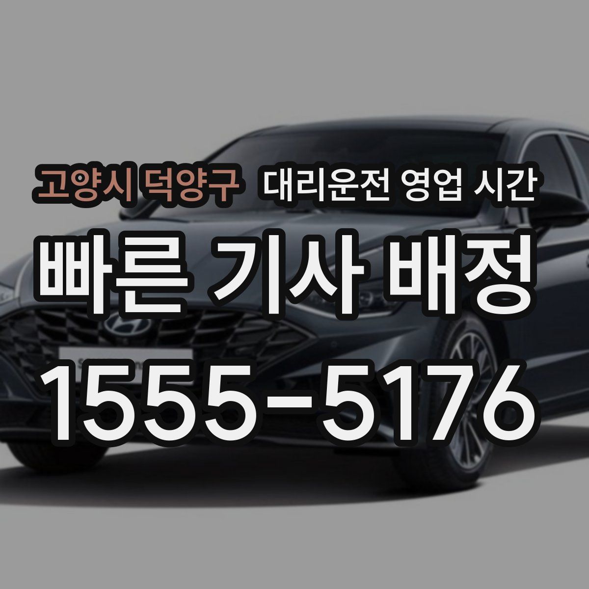 고양시 덕양구 대리운전 영업 시간