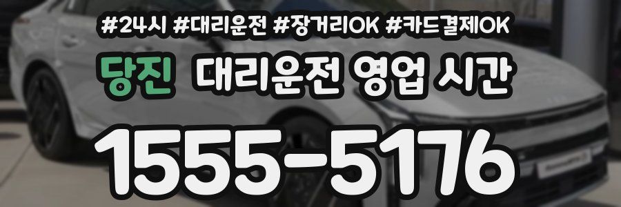 당진 대리운전 영업 시간