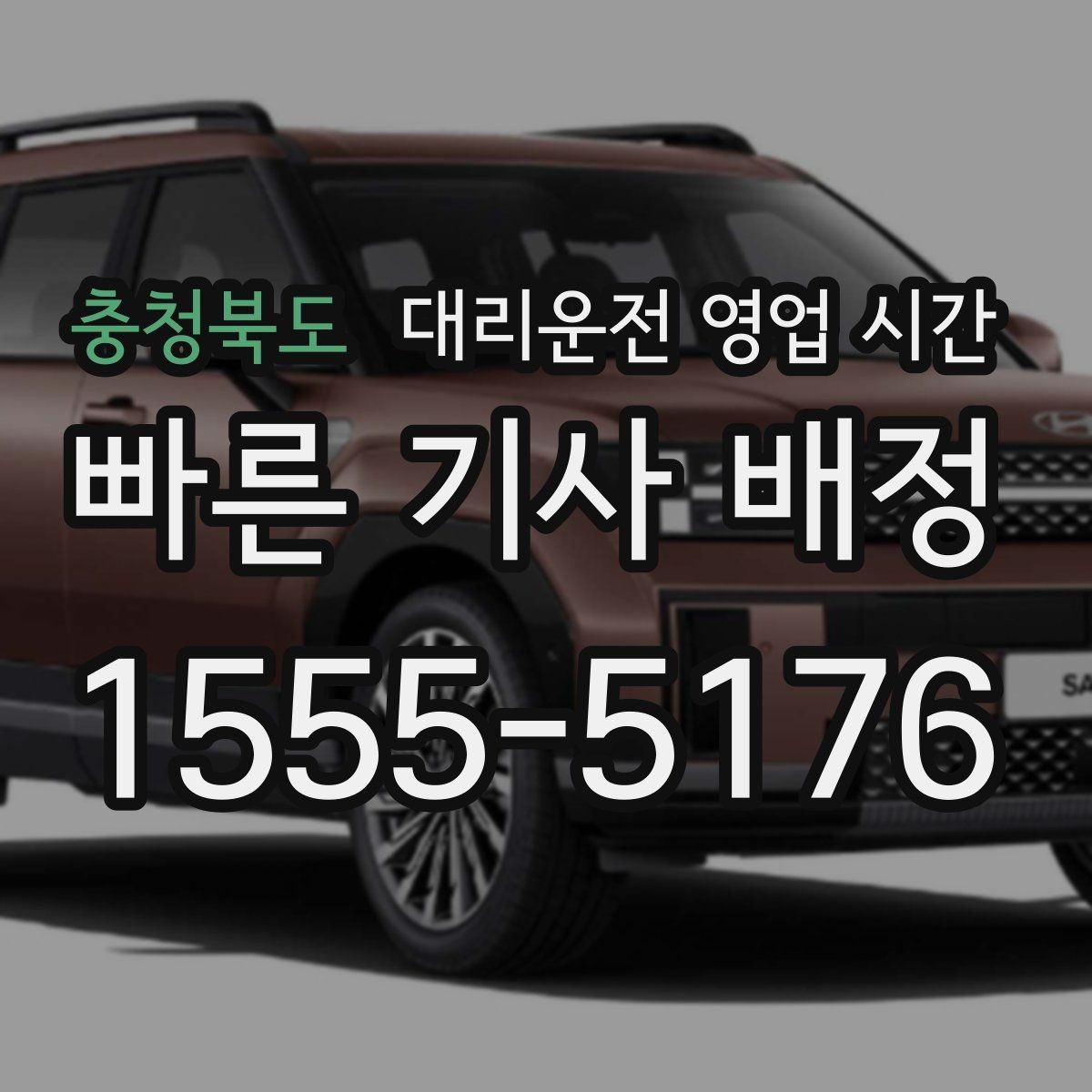 충청북도 대리운전 영업 시간 귀가 막차 이후 이용 팁