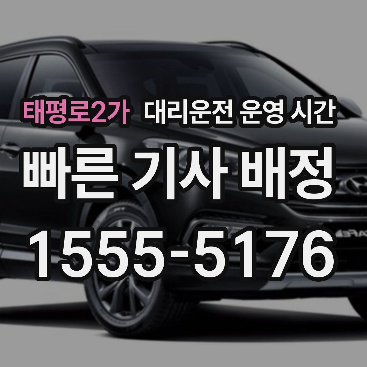 태평로2가 대리운전 운영 시간