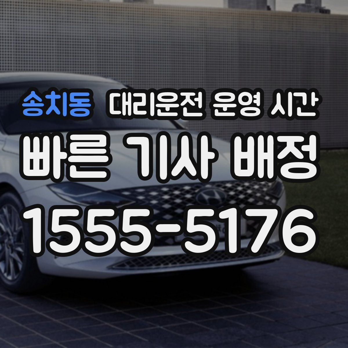 송치동 대리운전 운영 시간