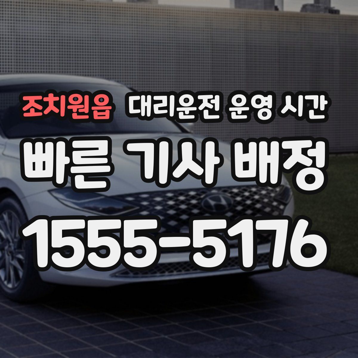 조치원읍 대리운전 운영 시간