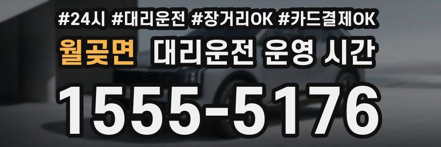 월곶면 대리운전 운영 시간