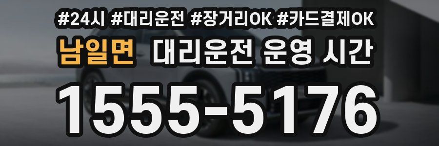 남일면 대리운전 운영 시간