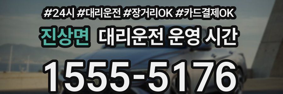 진상면 대리운전 운영 시간