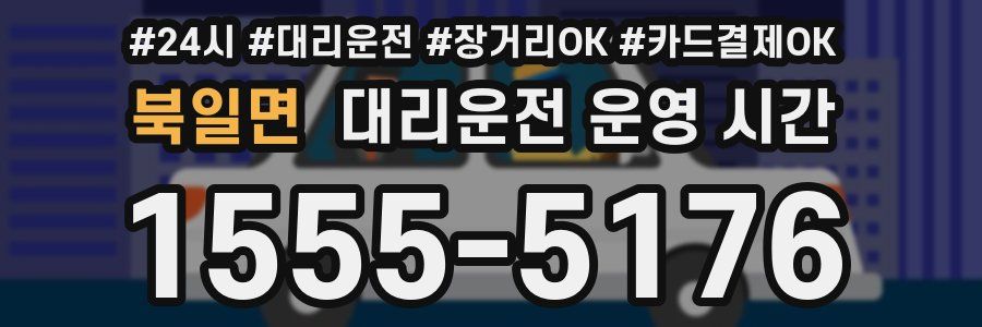 북일면 대리운전 운영 시간