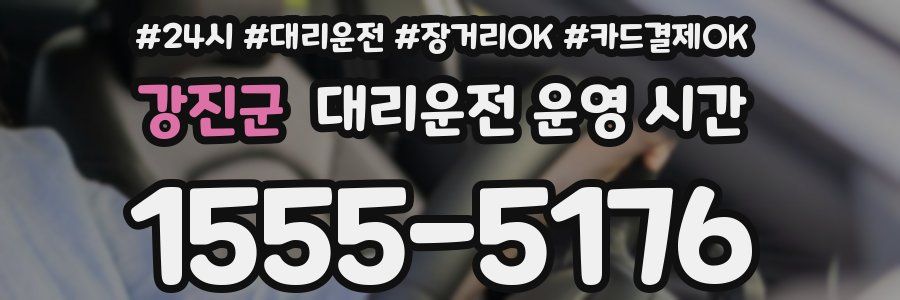 강진군 대리운전 운영 시간