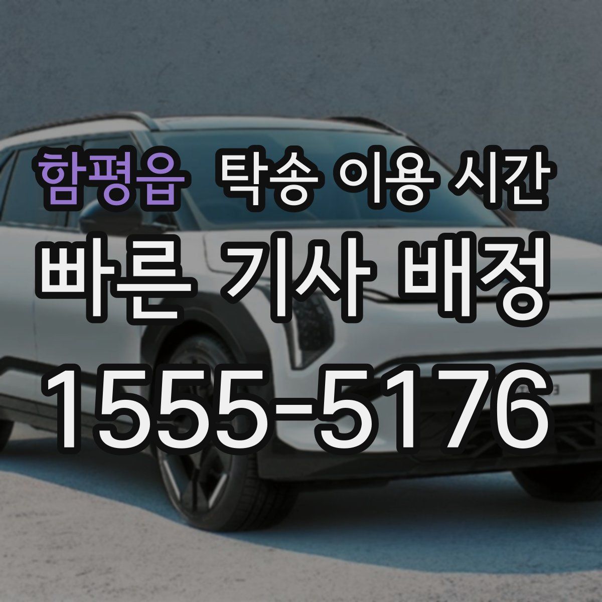 함평읍 탁송 이용 시간