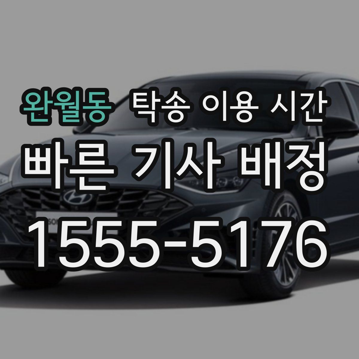 완월동 탁송 이용 시간