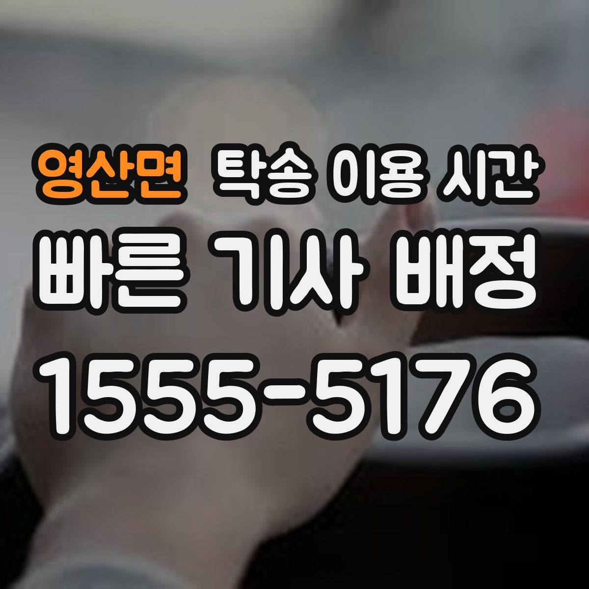 영산면 탁송 이용 시간
