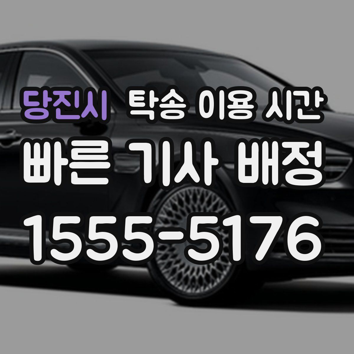 당진시 탁송 이용 시간