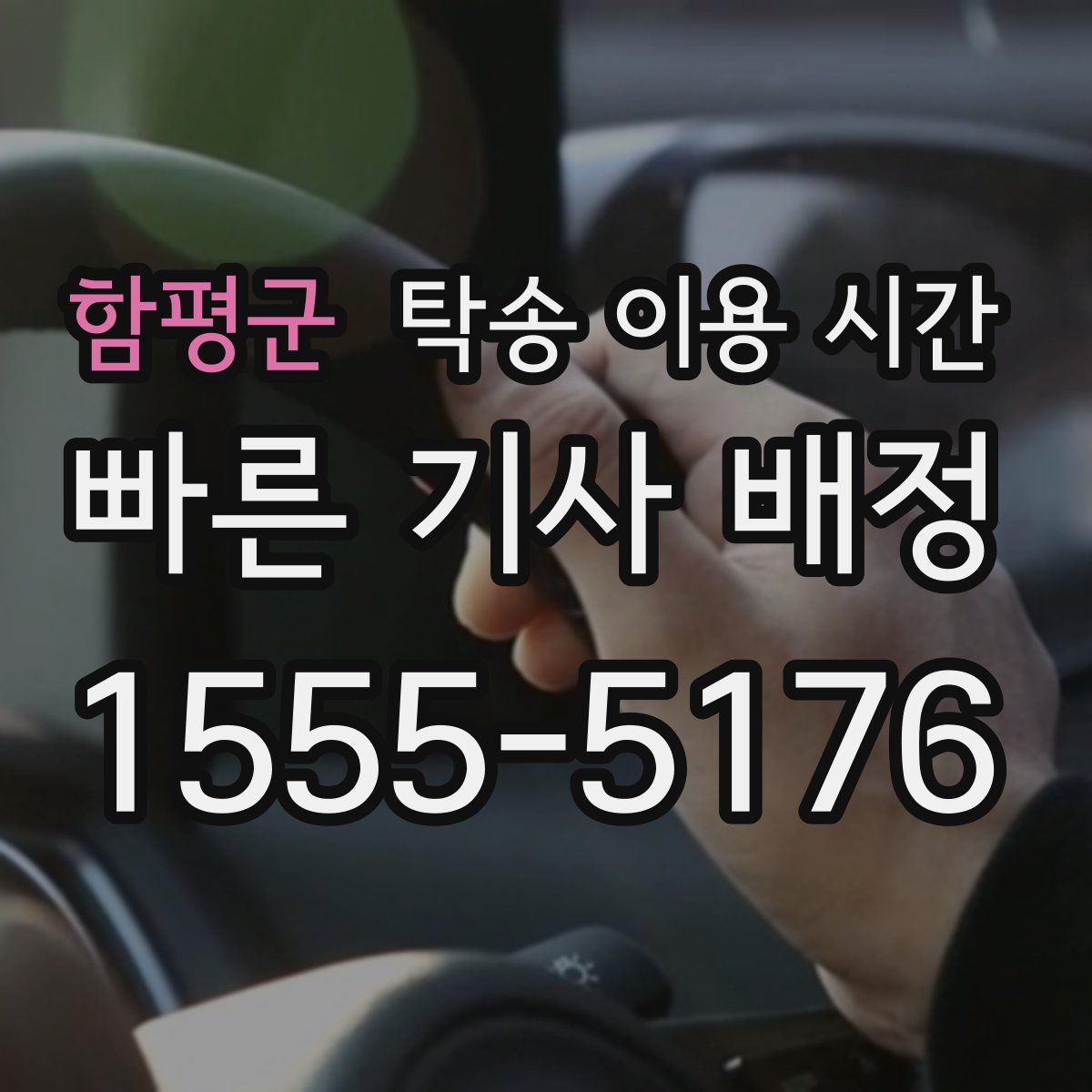 함평군 탁송 이용 시간