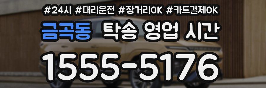 금곡동 탁송 영업 시간