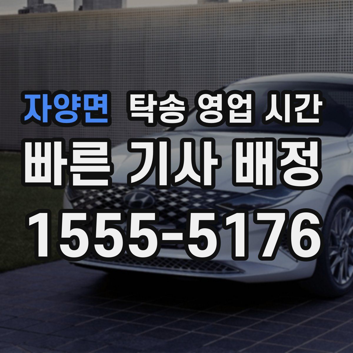 자양면 탁송 영업 시간