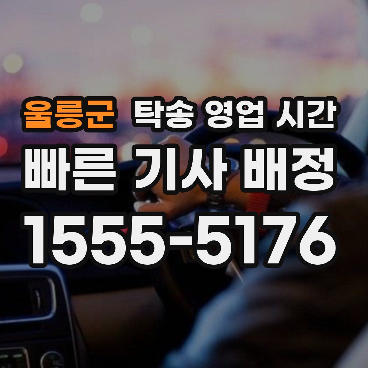 울릉군 탁송 영업 시간