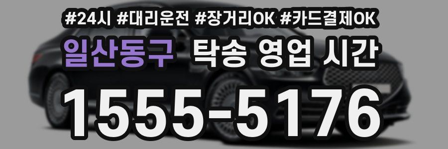 일산동구 탁송 영업 시간