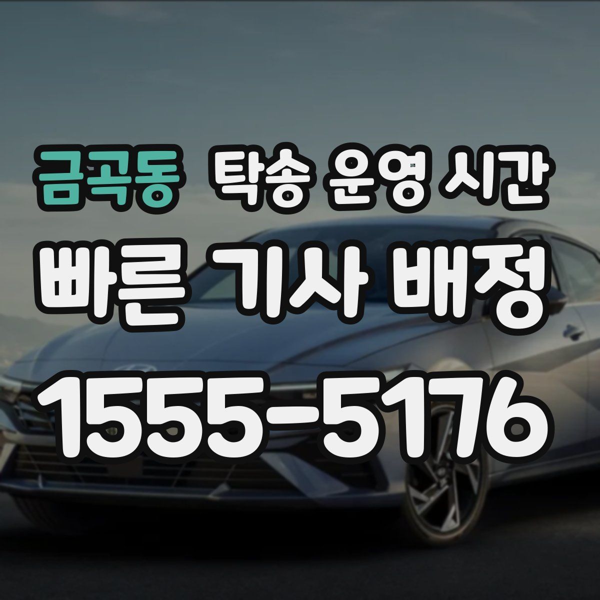 금곡동 탁송 운영 시간