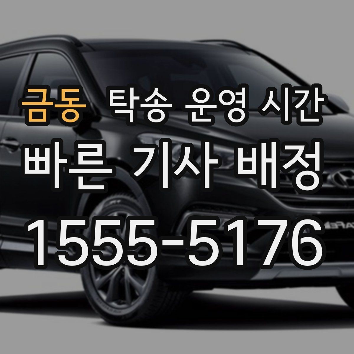 금동 탁송 운영 시간 예약 시 원하는 시간으로 맞추는 법