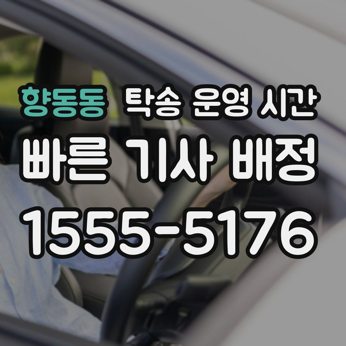 향동동 탁송 운영 시간