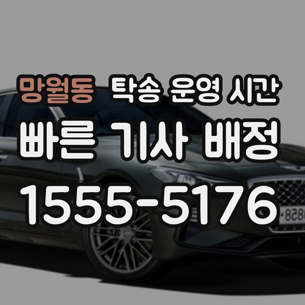 망월동 탁송 운영 시간