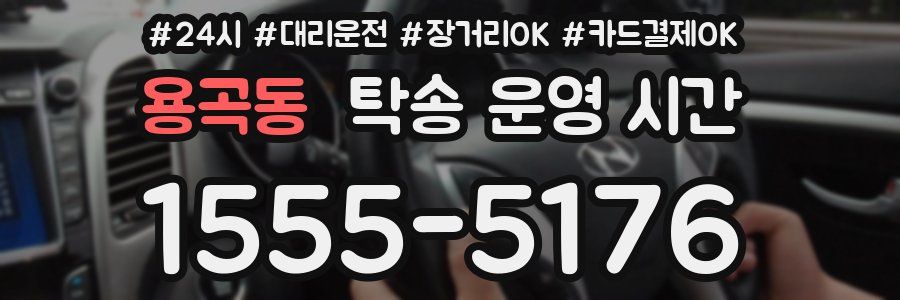 용곡동 탁송 운영 시간